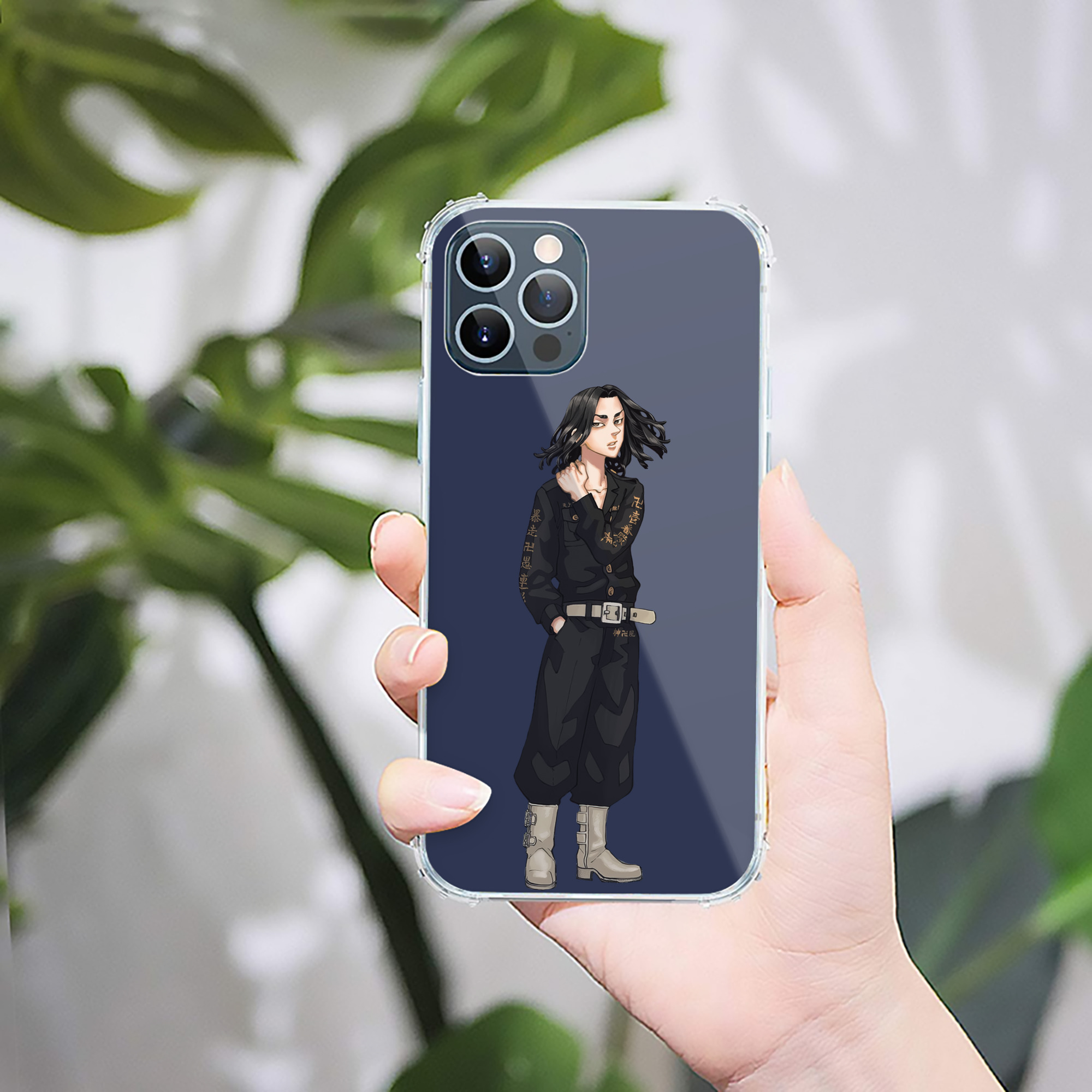 （画像用） 東京リベンジャーズ Tokyo Revengers 【iPhone 12シリーズ対応】透明スマホケース（クリアソフトケース）